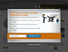 Tablet Screenshot of kamilali.com